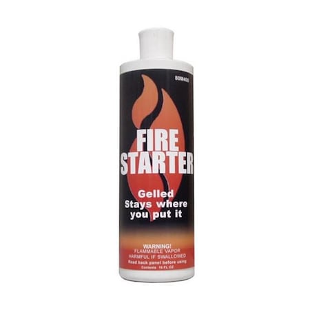 Integra Miltex Forrest Paint Co. 80M400B16 Stove Bright Gelled Fire Starter  Case Of Twelve 16 oz. Bottles 43610